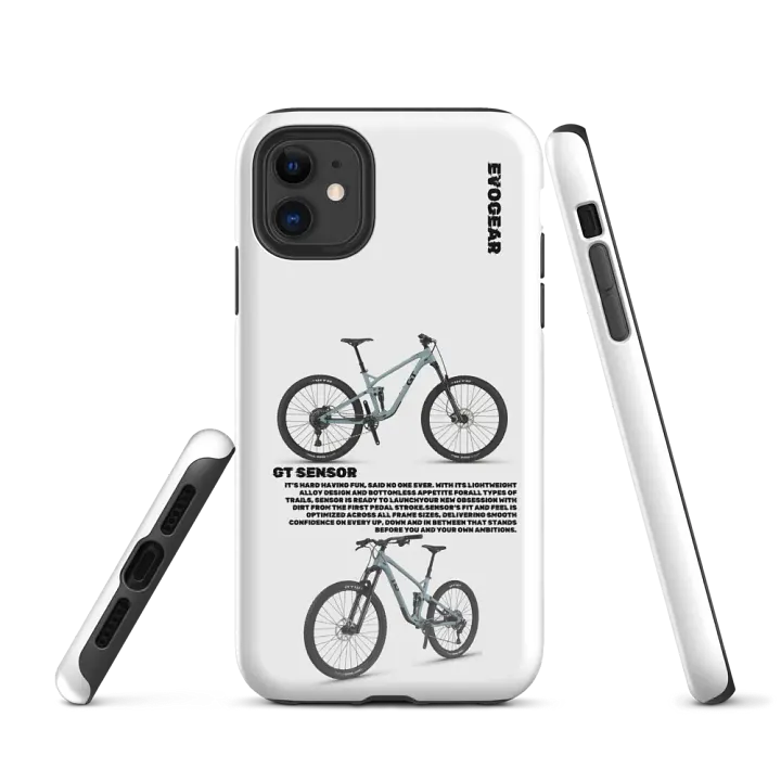 White GT Sensor iPhone Case product image (1)