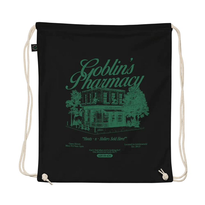 Goblin's Pharmacy Drawstring Bag product image (1)