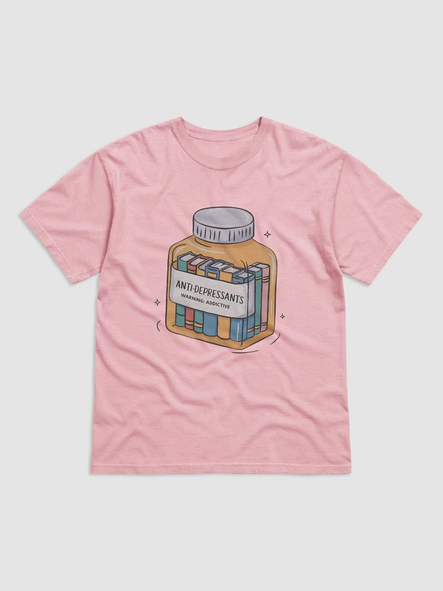 Book Bottle Anti-Depressants Tee product image (1)