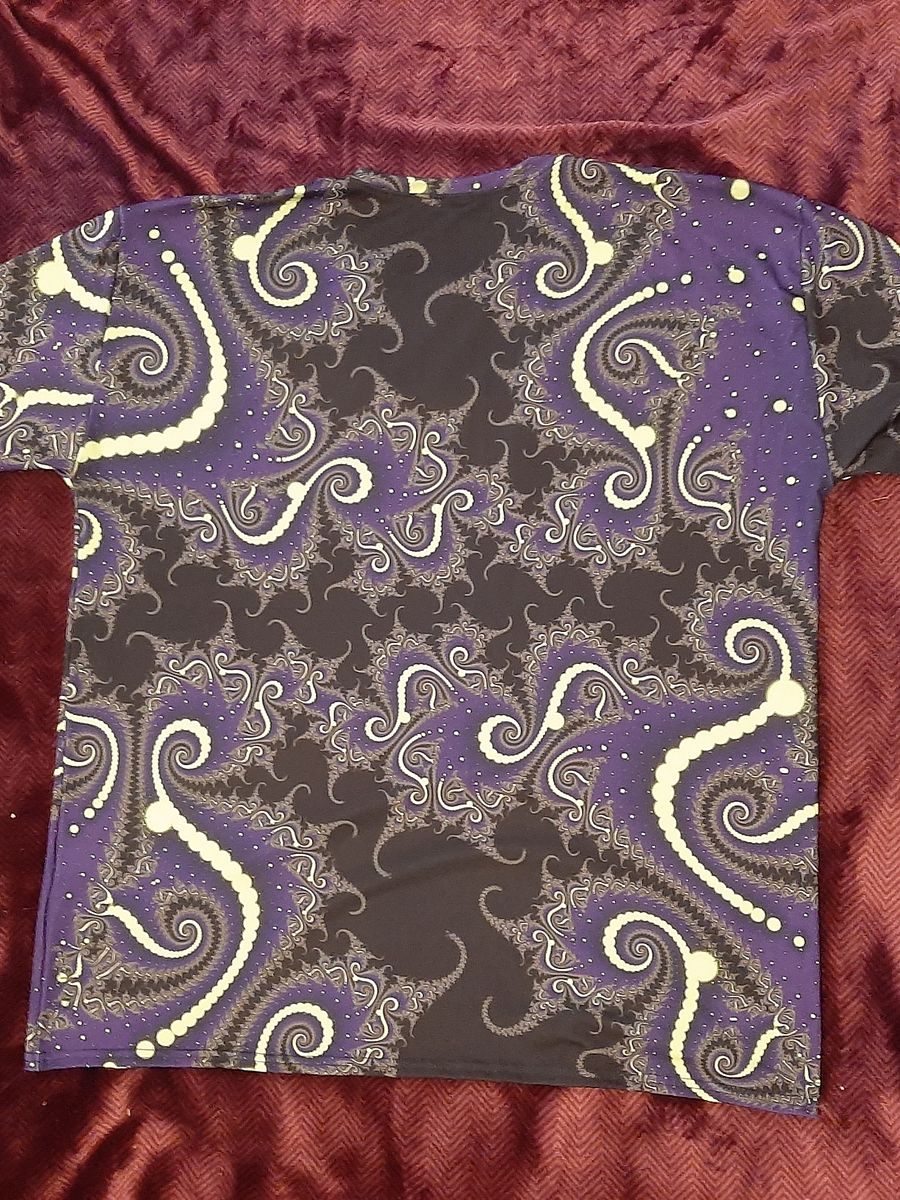 Fractal men's T-shirt - Acid Nights product image (5)