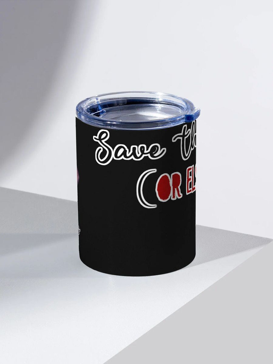 SAVE THE BEES OR ELSE To go Mug! product image (1)