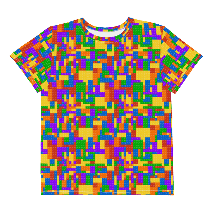 Blocks | Unisex Youth Crew Neck T-Shirt product image (2)