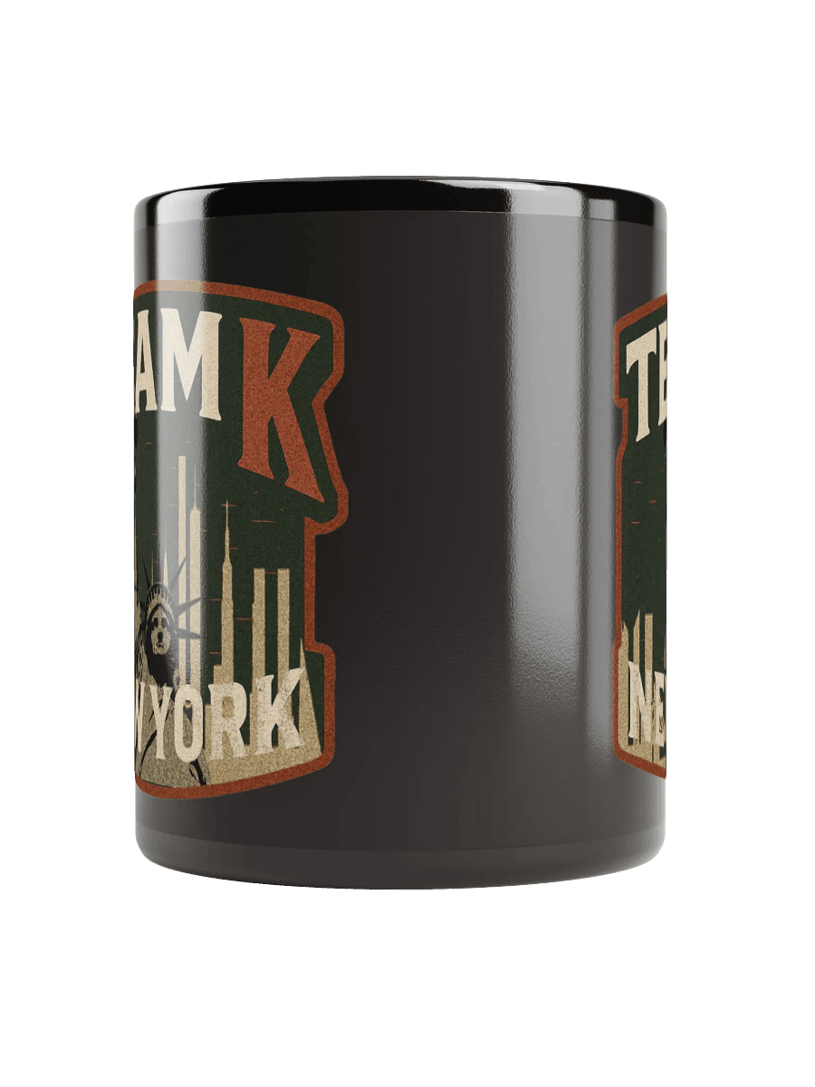 Team K New York Black Mug product image (9)