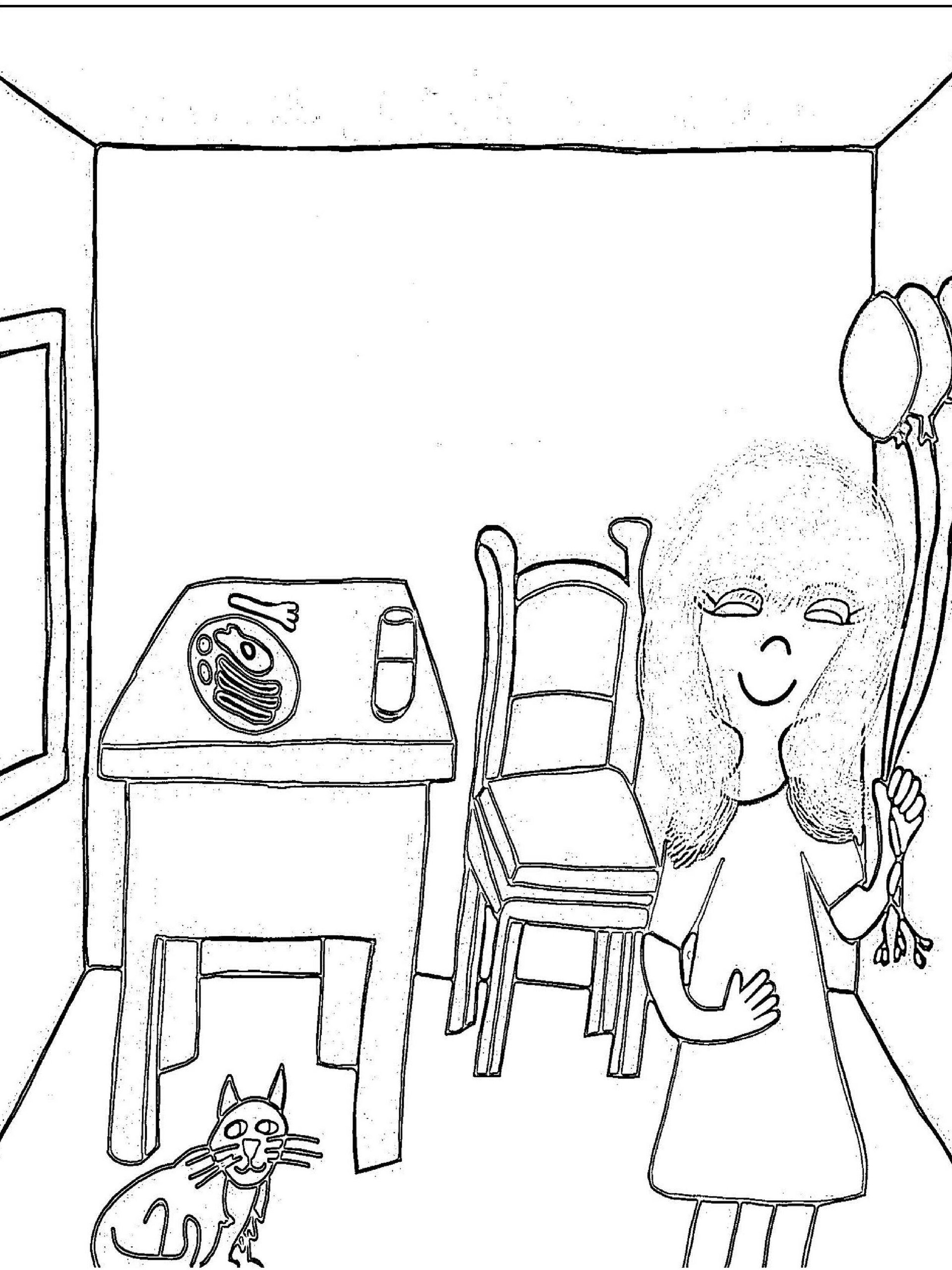 A Present for Mom Coloring Book for Girls product image (3)