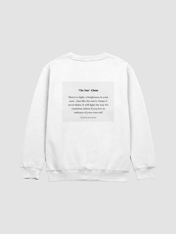 Copy of 'The Sun' Album Pre-release Sweater (White) product image (2)