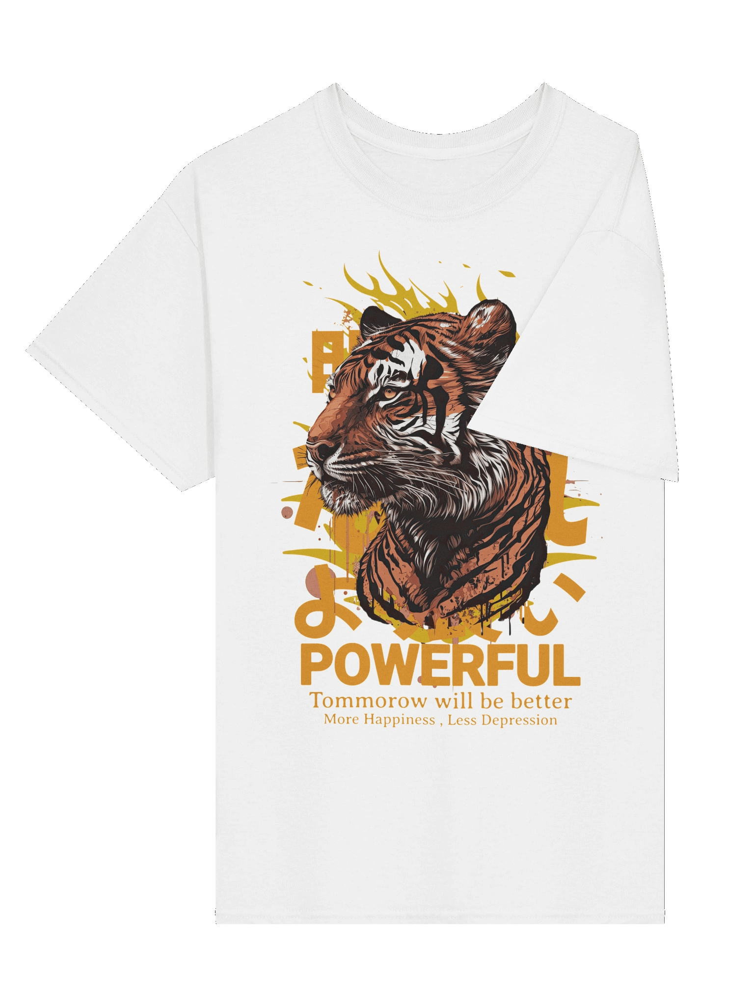 Powerful | Gildan Heavyweight Unisex T-Shirt product image (4)