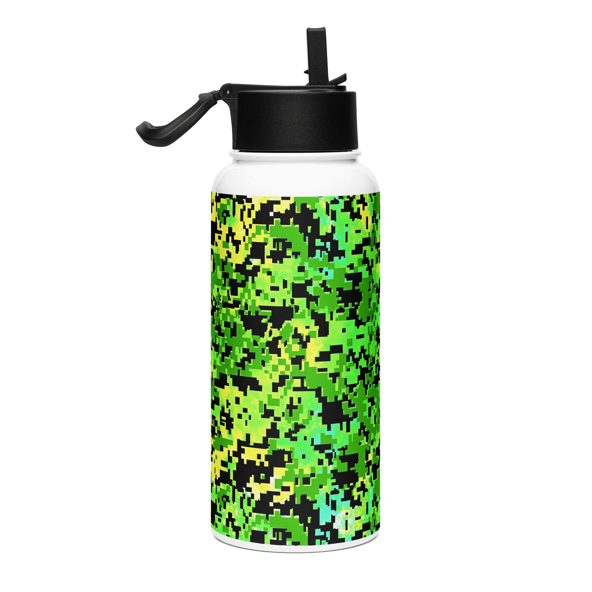 Pixelated Camo Stainless Steel Bottle product image (4)