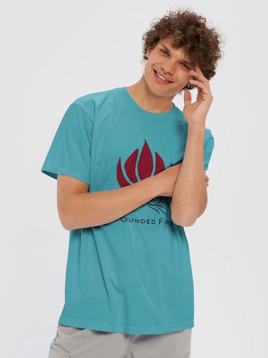 Grounded Fire Logo Tee Dark Text product image (20)