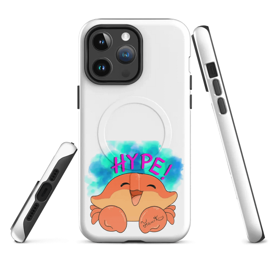 Crab Hype Phone Case product image (1)