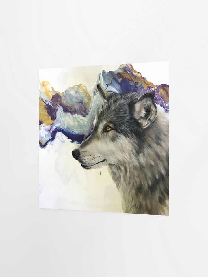 Lone Wolf Print product image (8)