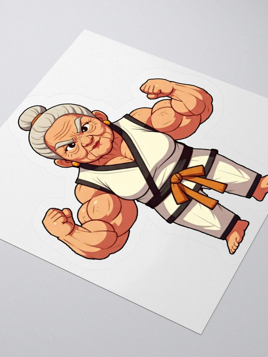 The Buff Grandma Sticker product image (3)