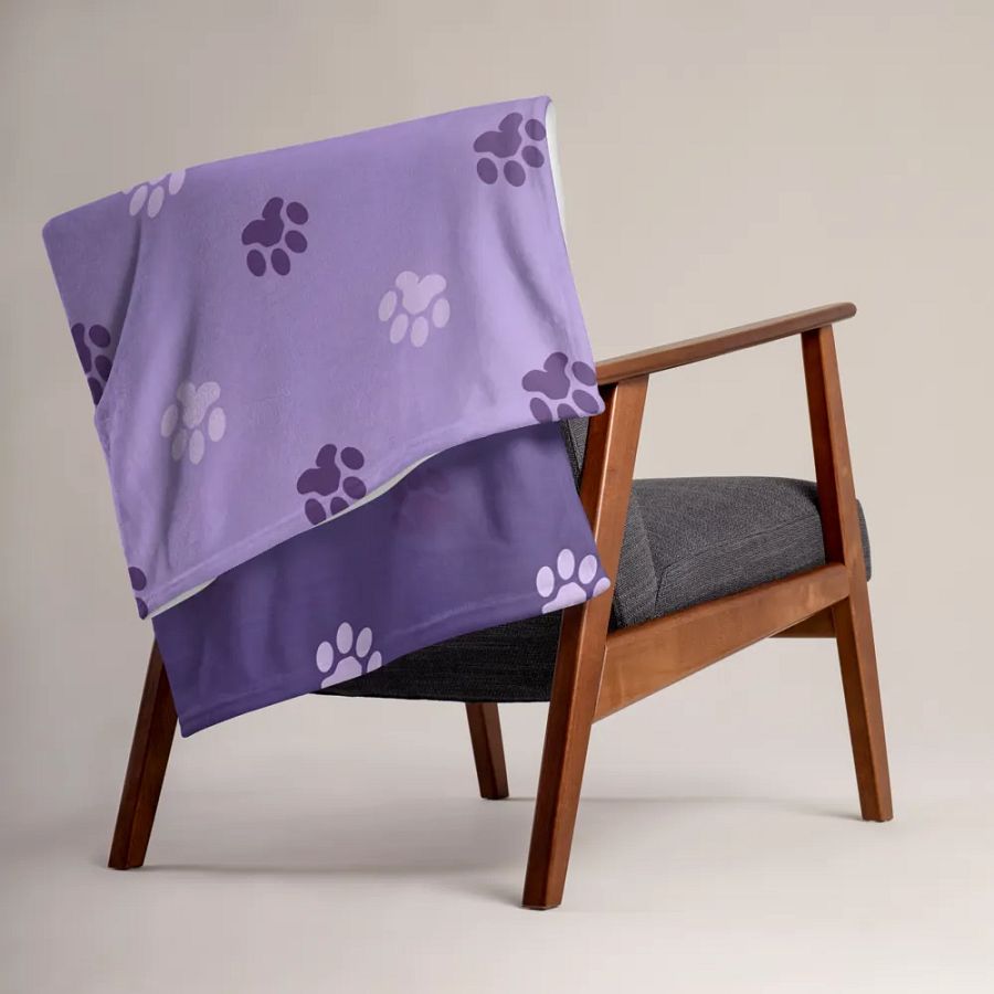 Paw Print Blanket product image (2)