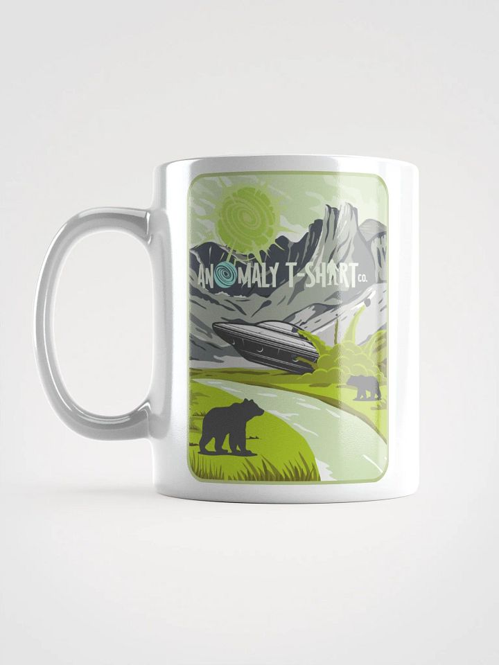 UFO Crash Bear White Mug product image (2)