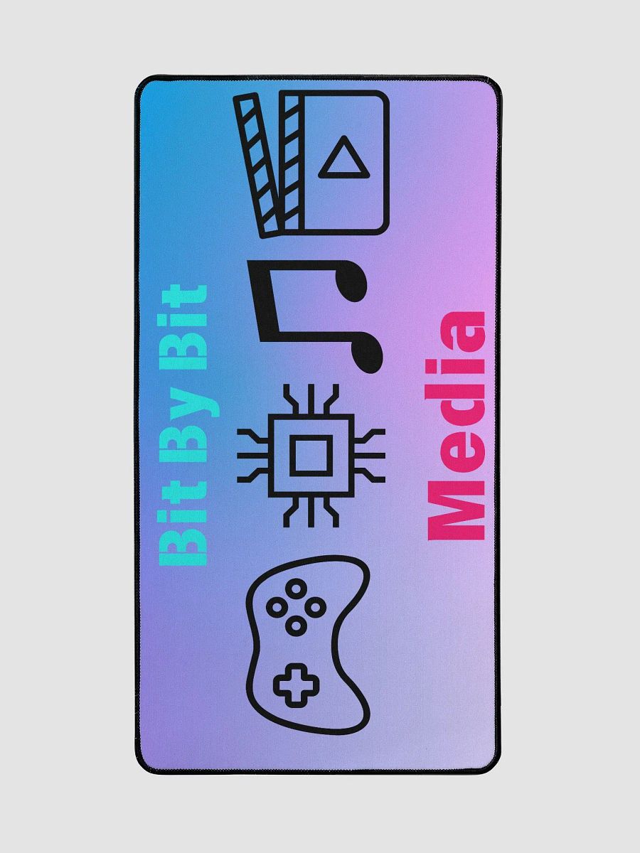 Bit By Bit Media Retro Color Scheme Desk Mat product image (2)