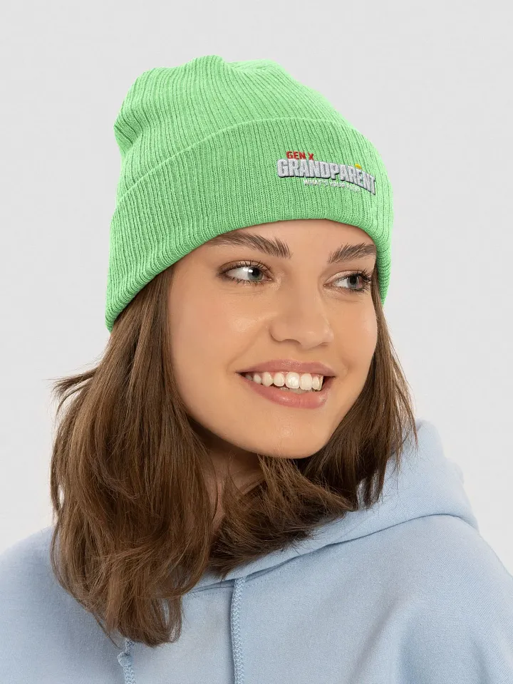 GenX Grandparent Flex Ribbed Beanie product image (1)