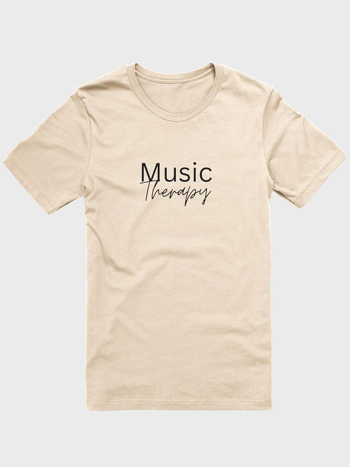 Music Therapy T-Shirt - Cream product image (1)