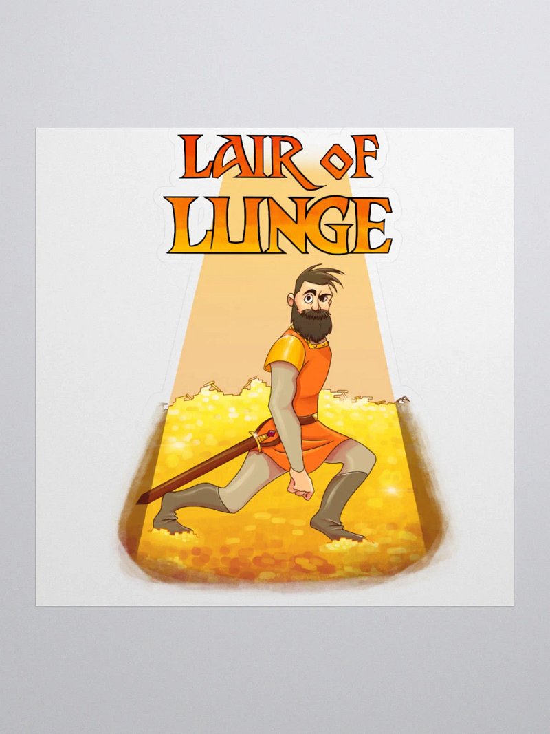 Lair of Lunge Sticker