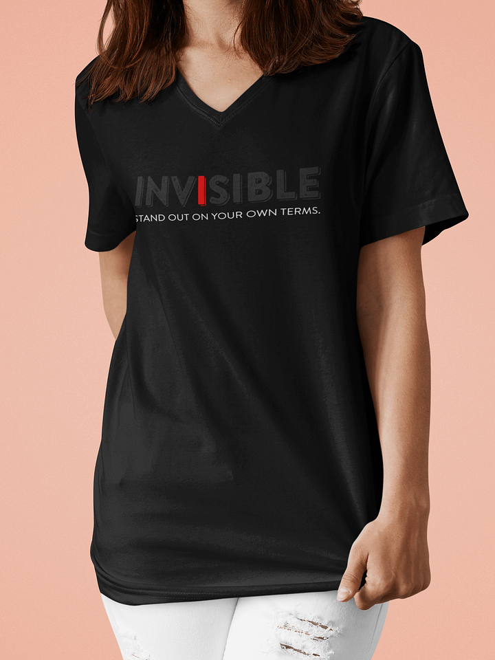 "Define Your Style" Unisex Short Sleeve V-Neck T-Shirt product image (1)