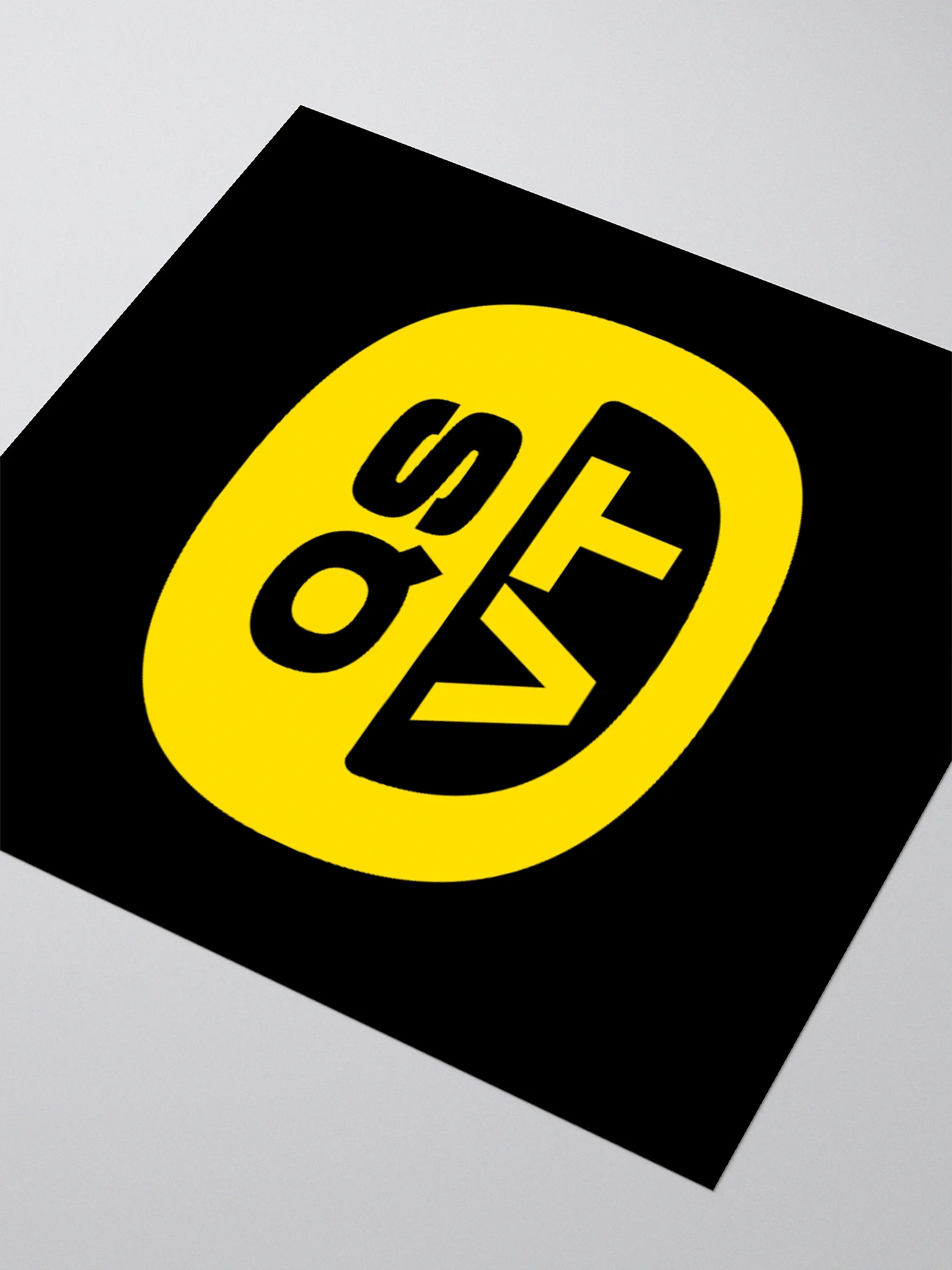 Calcomania LOGO QSVT FONDO NEGRO product image (8)