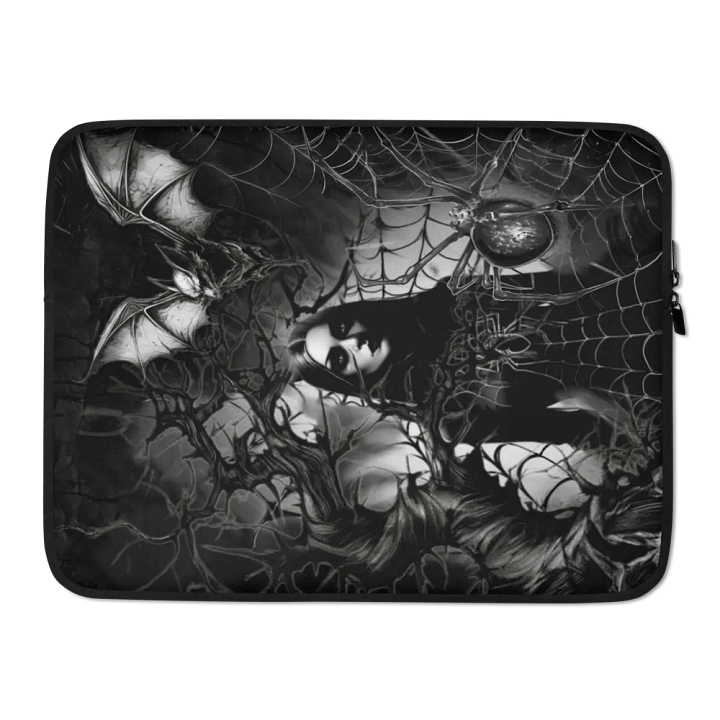 Laptop Sleeve Goth Spider Queen product image (2)