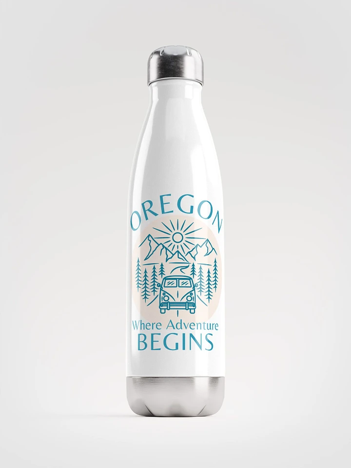 Oregon Adventure Sunshine Journey: Stainless Steel Water Bottle product image (1)