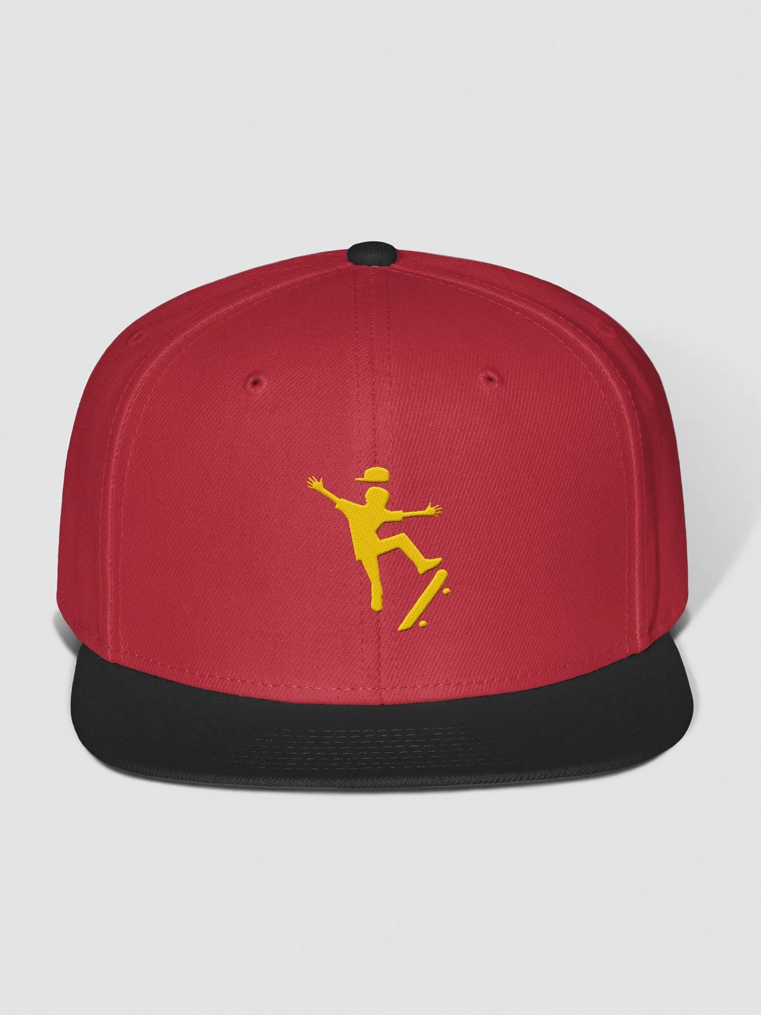 Dazzle Deck Red & Black Baseball Cap product image (1)