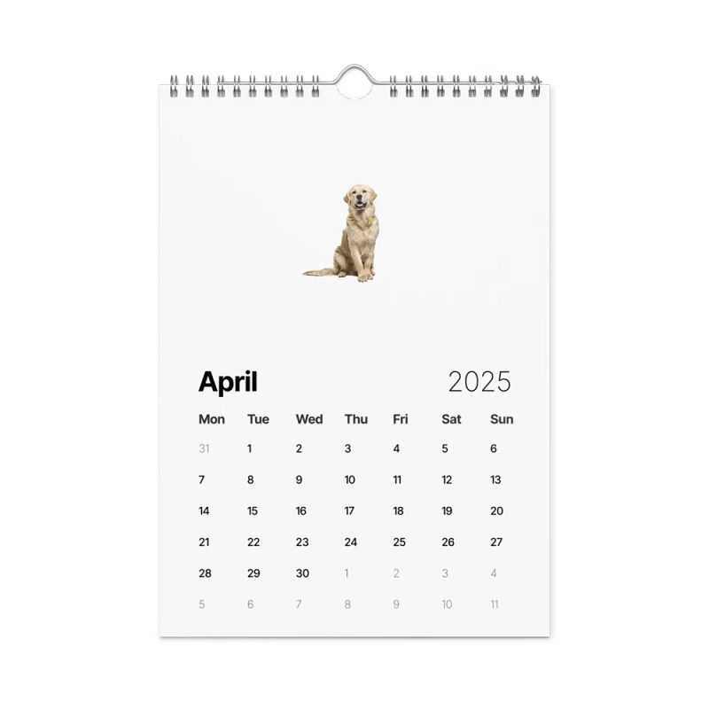 doggie calander