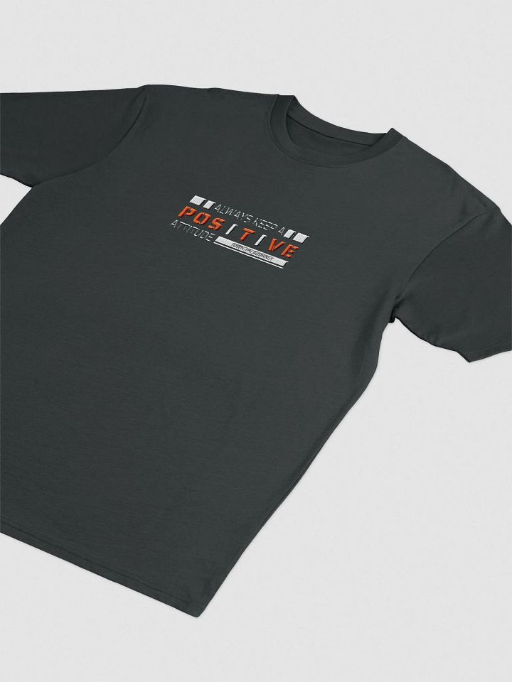 Positive Attitude Embroidered T-Shirt product image (2)