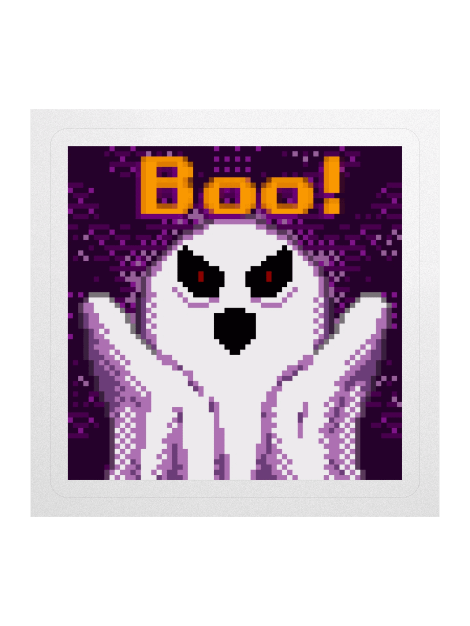 Pixel Ghost Sticker product image (3)