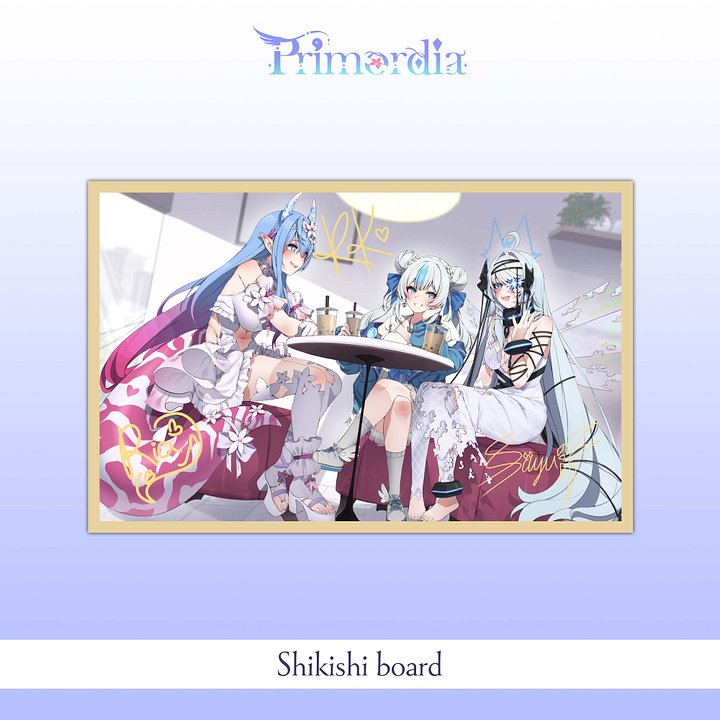 Debut Digitally Signed Shikishi Board product image (2)