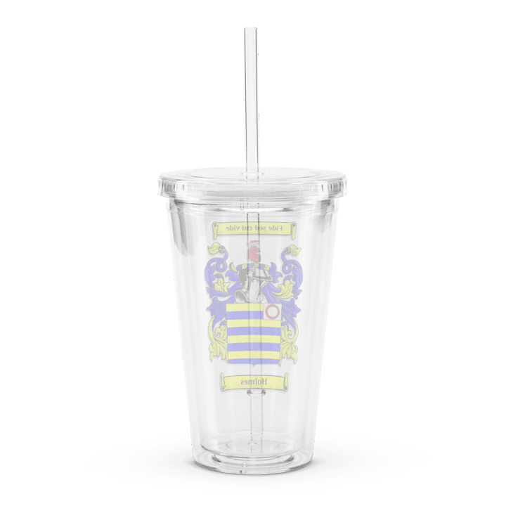 Holmes Family Crest - Clear Tumbler product image (2)