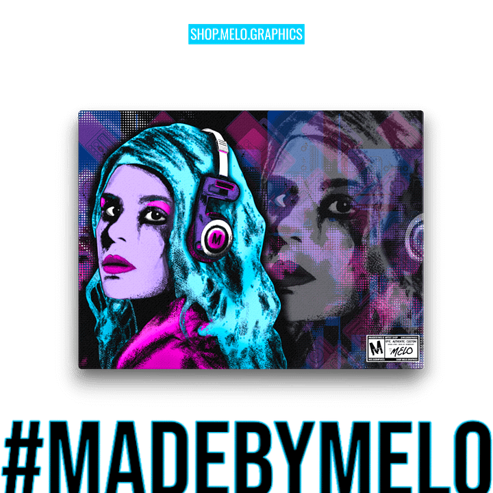 Personal Playlist by MELOGRAPHICS - Canvas Art + Digital Wallpaper | #MadeByMELO product image (2)