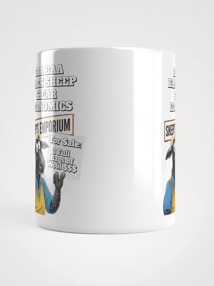 Baa Baa Black Sheep - The Entrepreneur - Funny White Coffee Mug product image (2)