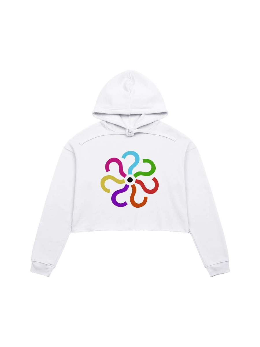 "Confusion" Crop Hoodie product image (1)