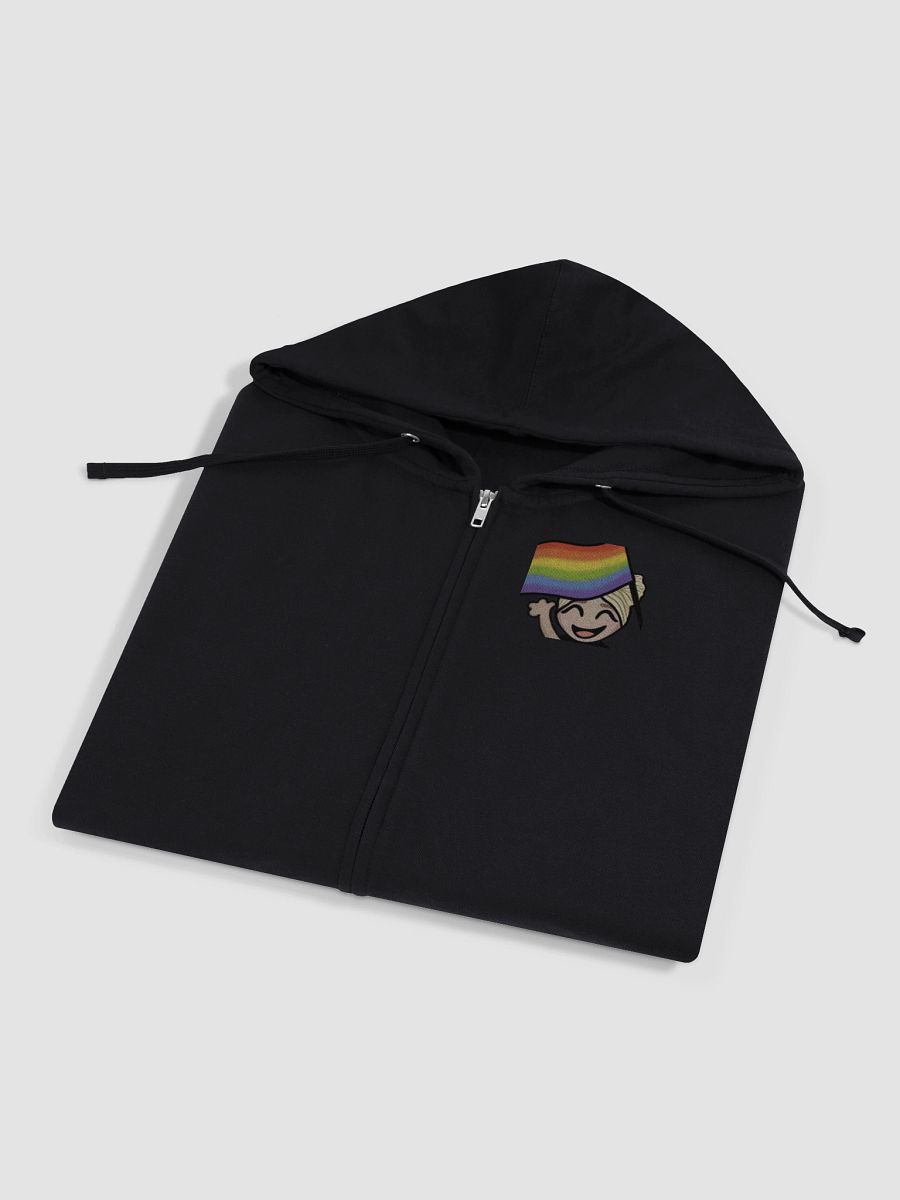 Pride Flag Zip-up Hoodie product image (4)