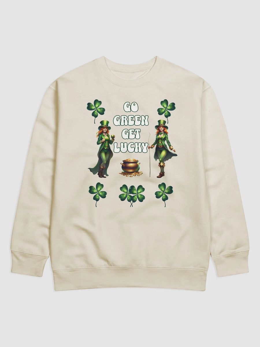 Go Green Get Lucky - St. Patrick's Day Sweatshirt product image (13)