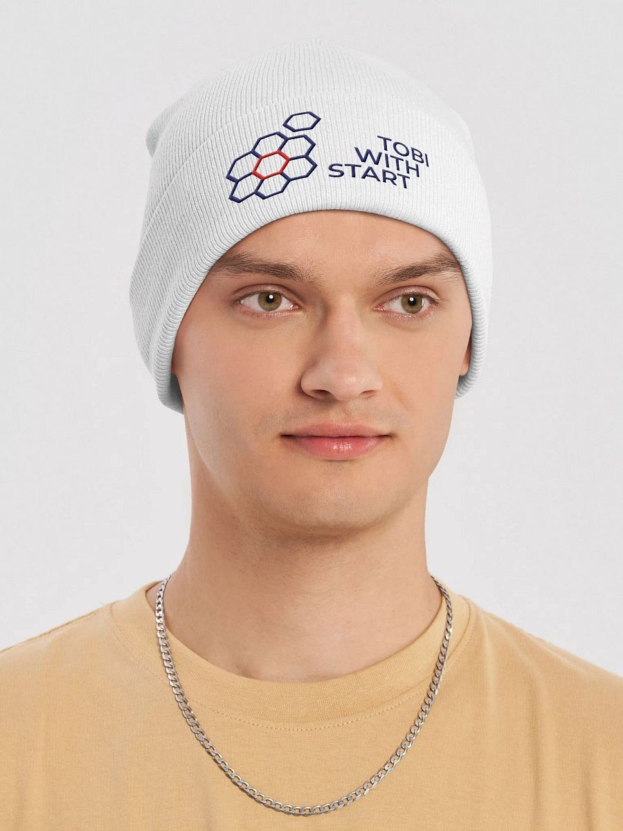 Otto Knit Beanie White product image (4)