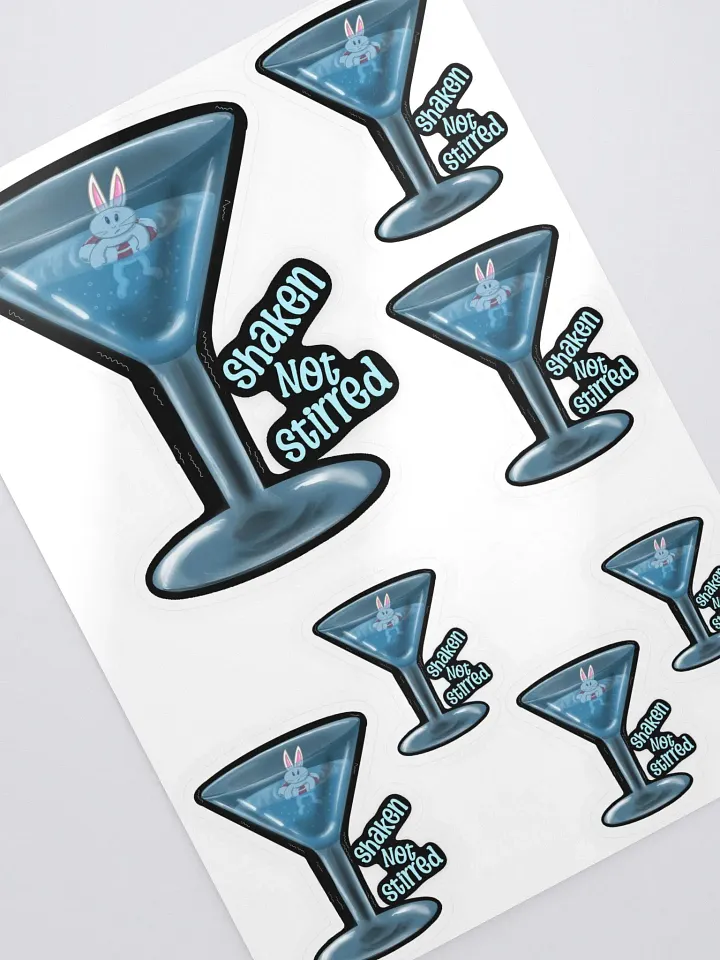 Shaken not Stirred 7Stickers product image (1)