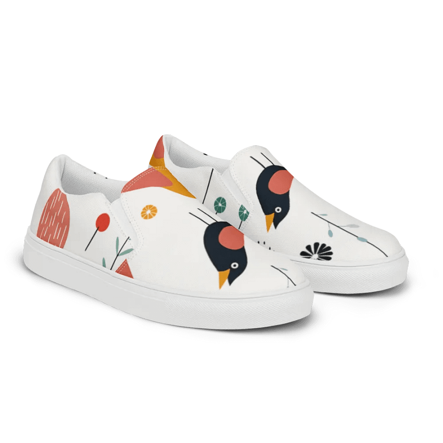 WOMEN'S SLIP-ON CANVAS SHOES 🐦‍⬛ Sweet Bird Harmony product image (12)
