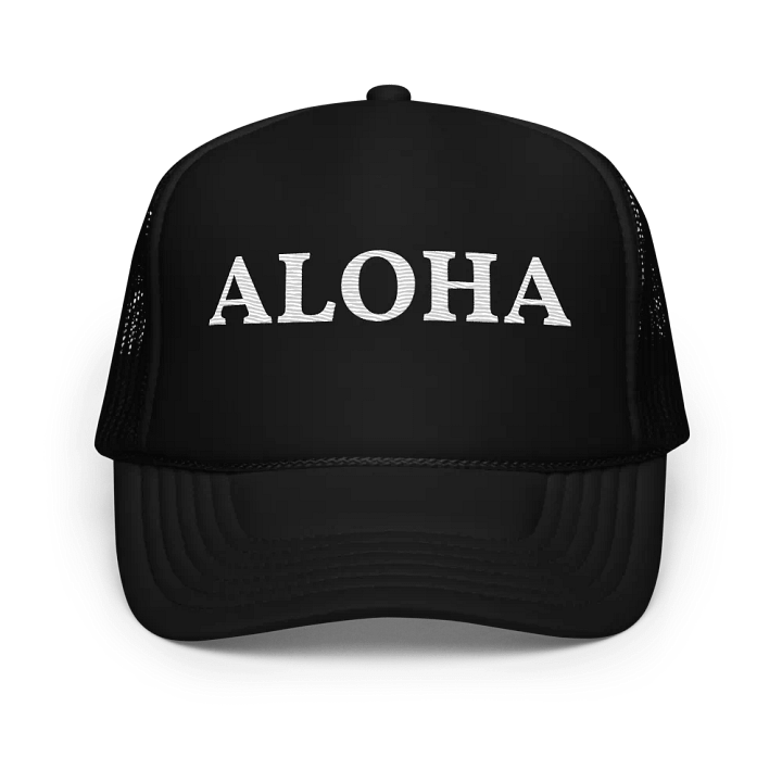 Aloha - Embroidered Trucker Hat Cap product image (1)