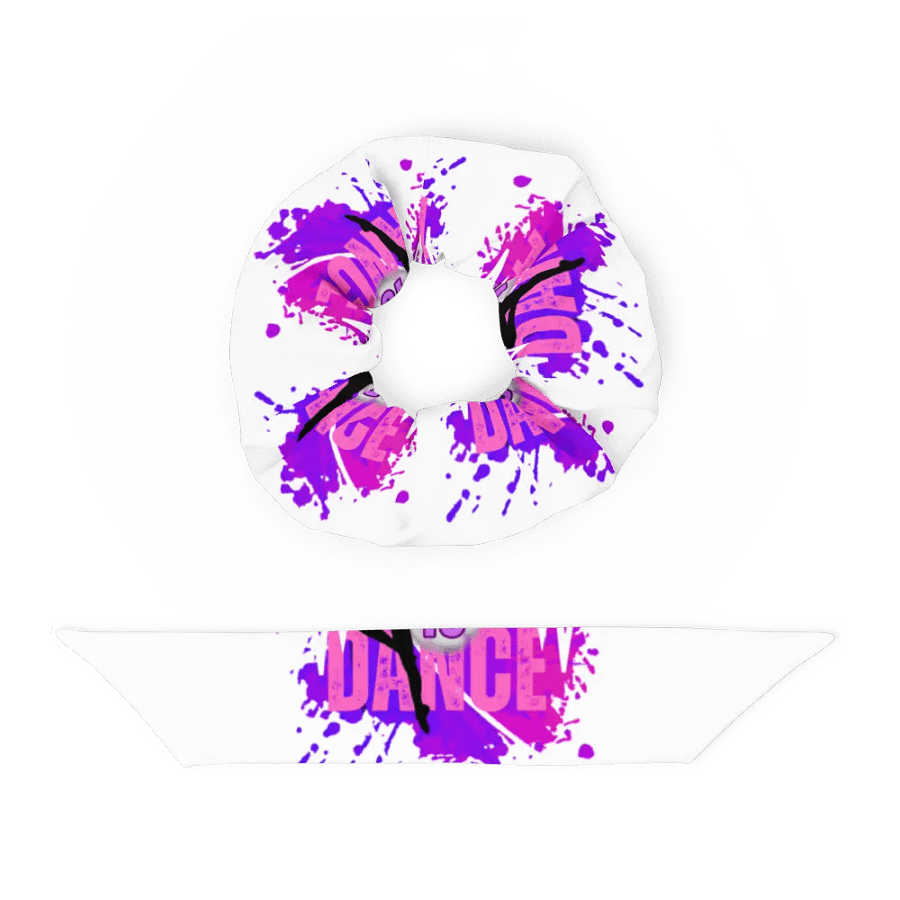 Born to Dance Her Silhouette All-Over Scrunchie product image (4)