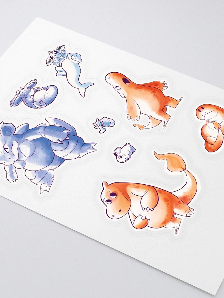 Gen 1 mons stickers 1 product image (2)