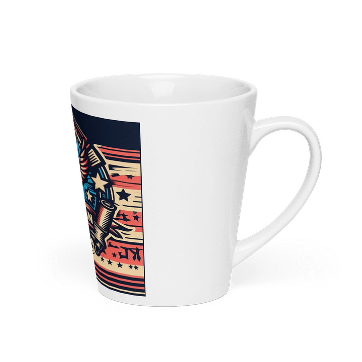 American Free Eagle Latte Mug product image (2)