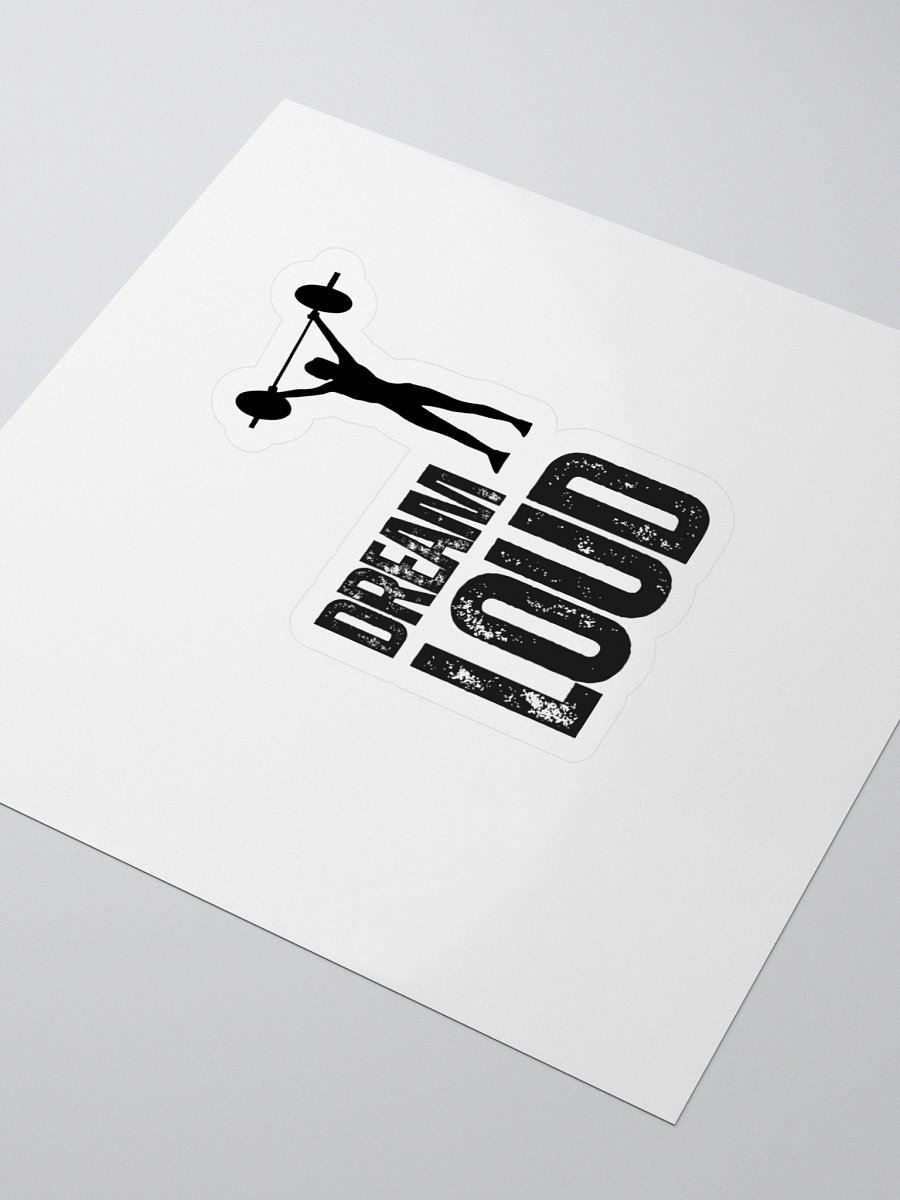Dream Loud - Woman Lifting - Sticker product image (3)