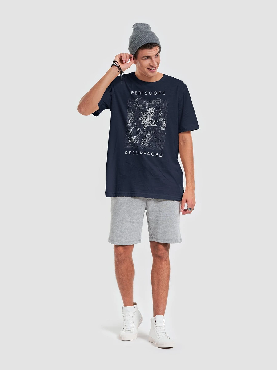 Periscope Resurfaced White Print Tee (12 Color Options!) product image (69)