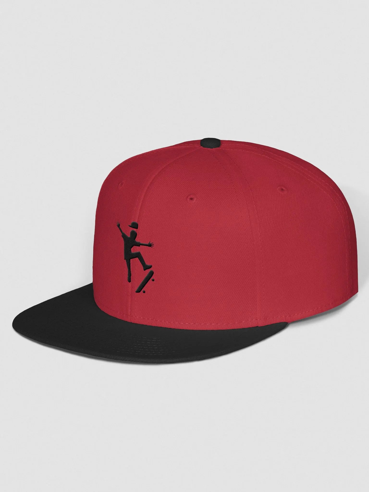 Dazzle Deck Red & Black Baseball Cap product image (2)
