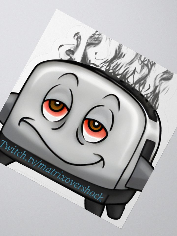 3x3 Toasty Emote Sticker product image (2)