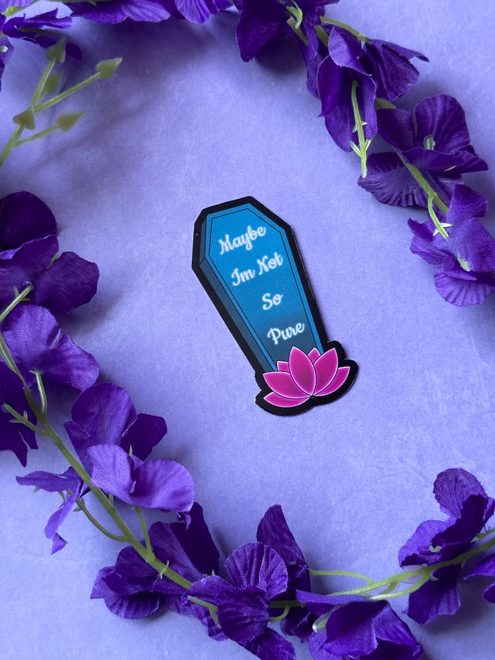 Maybe i'm Not So Pure Sticker product image (1)