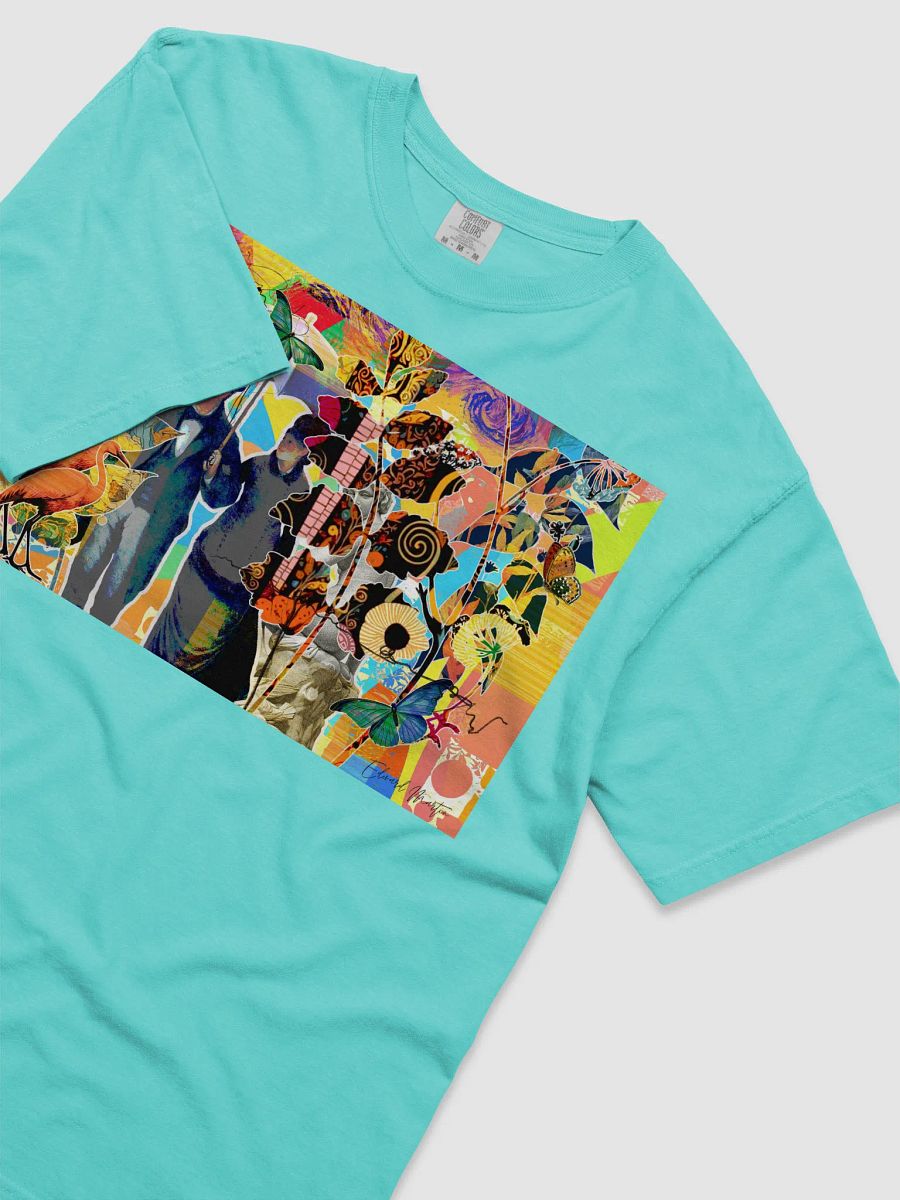 'A Patchwork of Paradise: The Collage Garden' by Edward Martin T-Shirt product image (51)