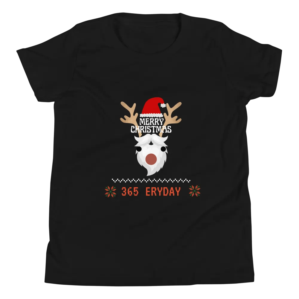 Santa-Raindeer Youth Tee product image (4)